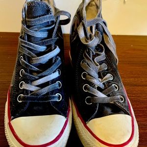 High top with heel elevation converse!!